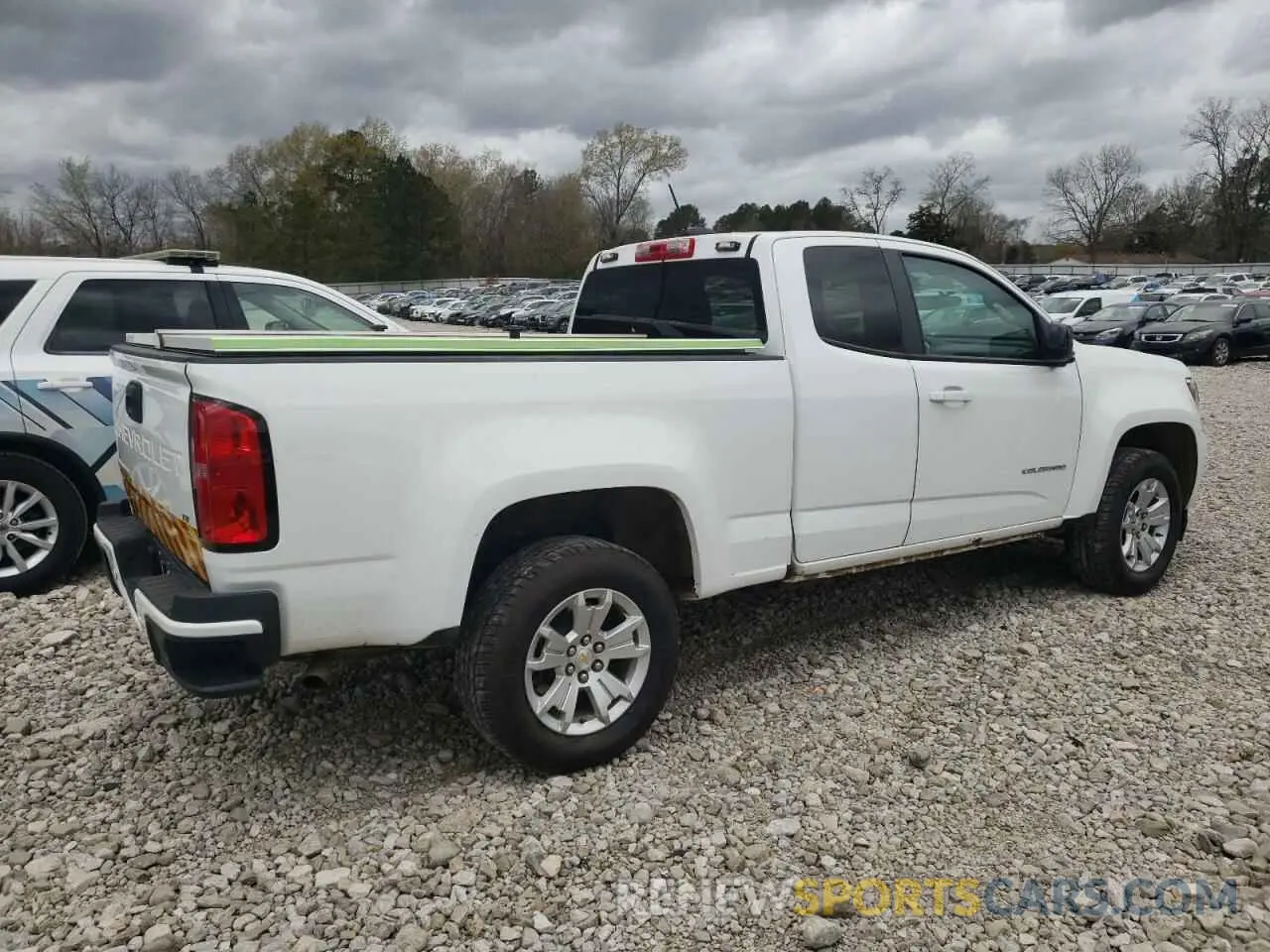 3 fotografías del automóvil dañado 1GCHSCEA8N1153193 CHEVROLET COLORADO 2022