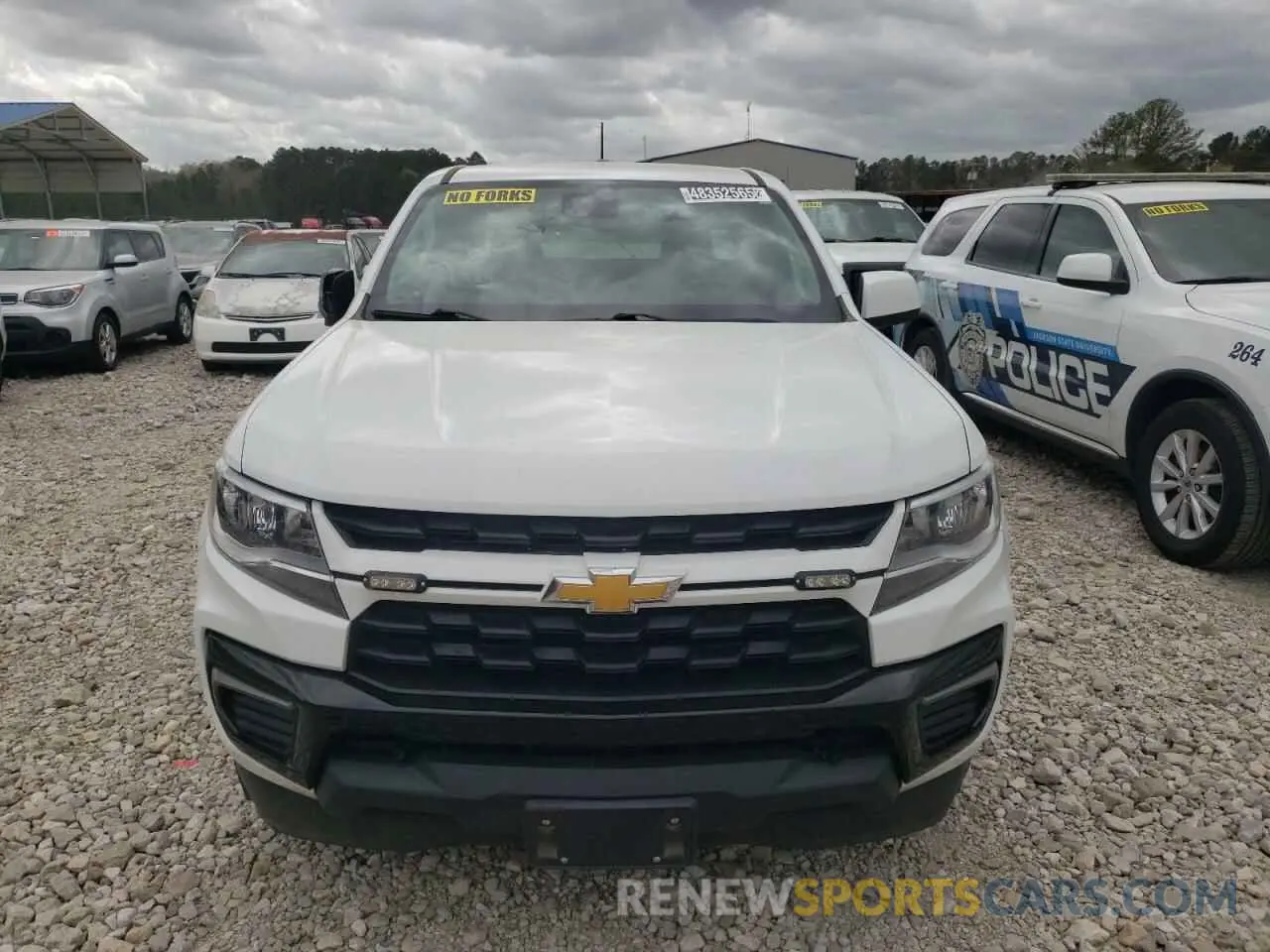 5 fotografías del automóvil dañado 1GCHSCEA8N1153193 CHEVROLET COLORADO 2022