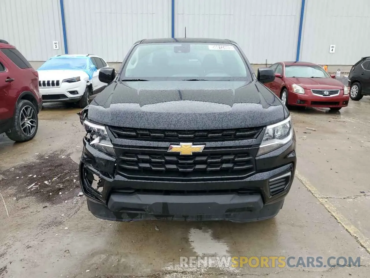 5 fotografías del automóvil dañado 1GCHSCEA8N1167837 CHEVROLET COLORADO 2022