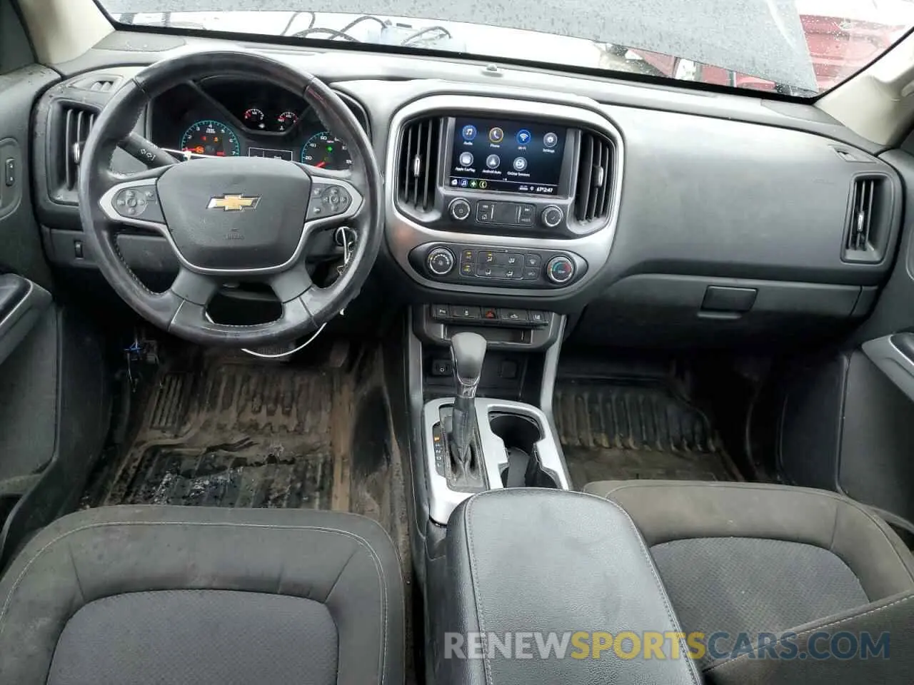 8 fotografías del automóvil dañado 1GCHSCEA8N1167837 CHEVROLET COLORADO 2022