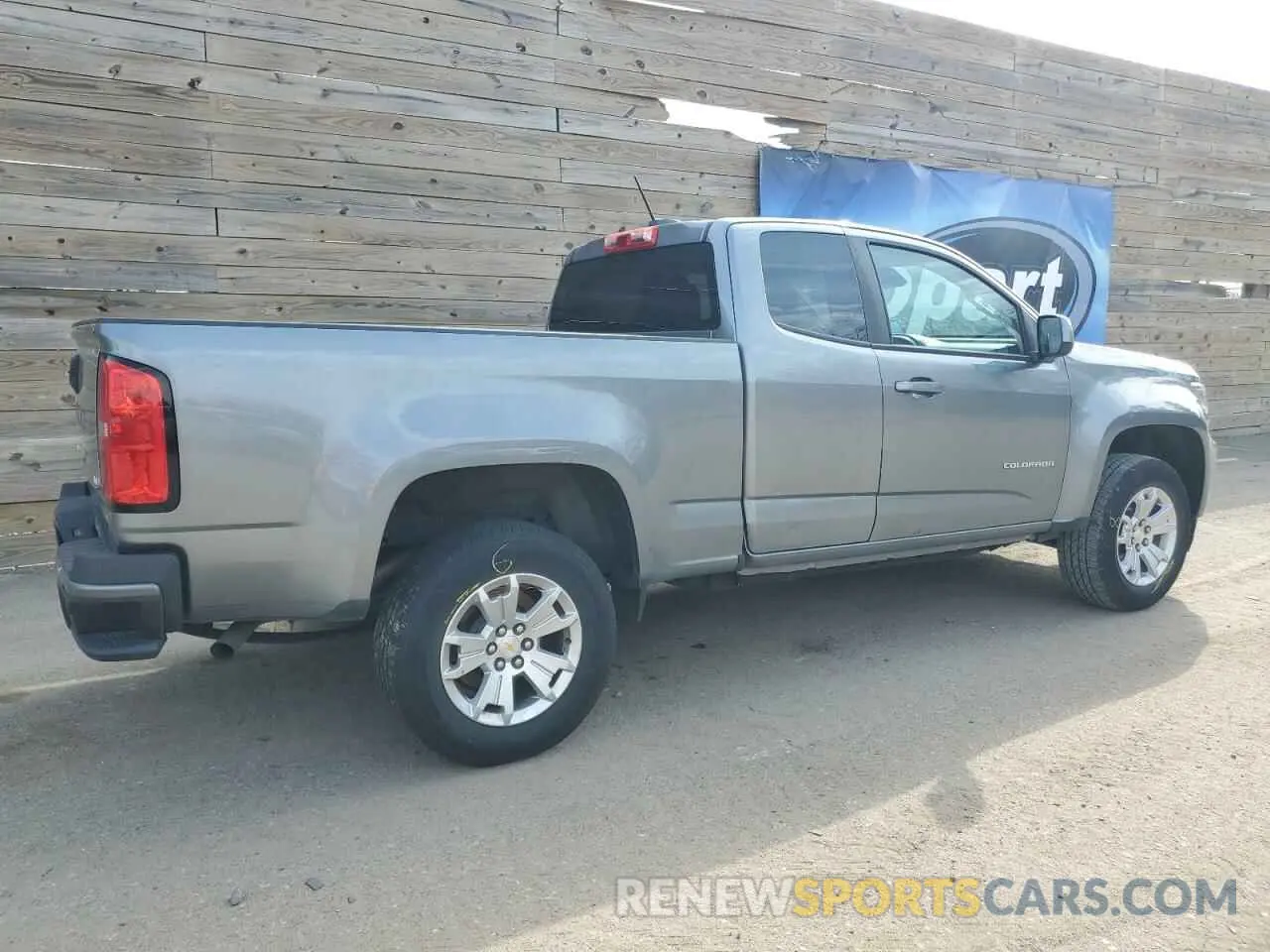 3 fotografías del automóvil dañado 1GCHSCEA9N1155809 CHEVROLET COLORADO 2022