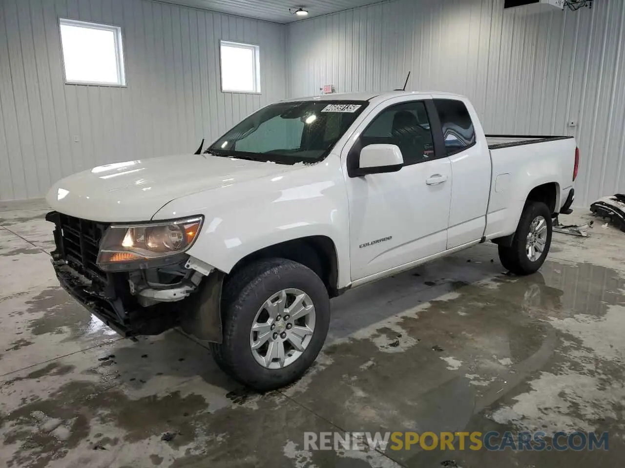 1 fotografías del automóvil dañado 1GCHSCEA9N1290093 CHEVROLET COLORADO 2022