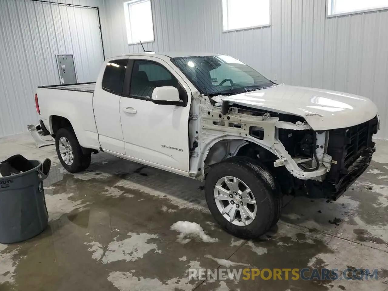 4 fotografías del automóvil dañado 1GCHSCEA9N1290093 CHEVROLET COLORADO 2022
