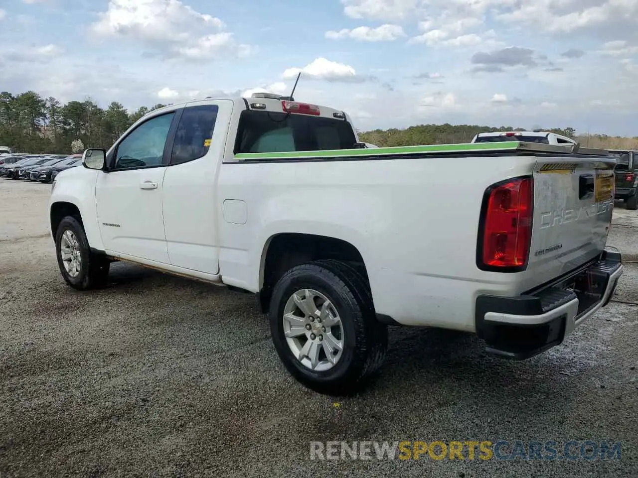 2 fotografías del automóvil dañado 1GCHSCEAXN1117537 CHEVROLET COLORADO 2022