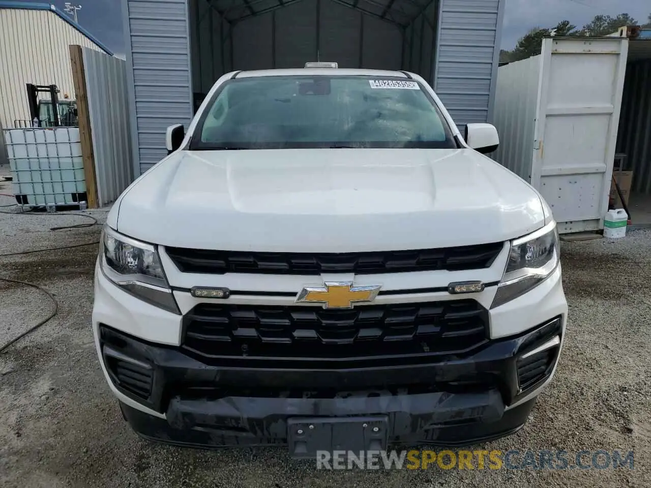 5 fotografías del automóvil dañado 1GCHSCEAXN1117537 CHEVROLET COLORADO 2022