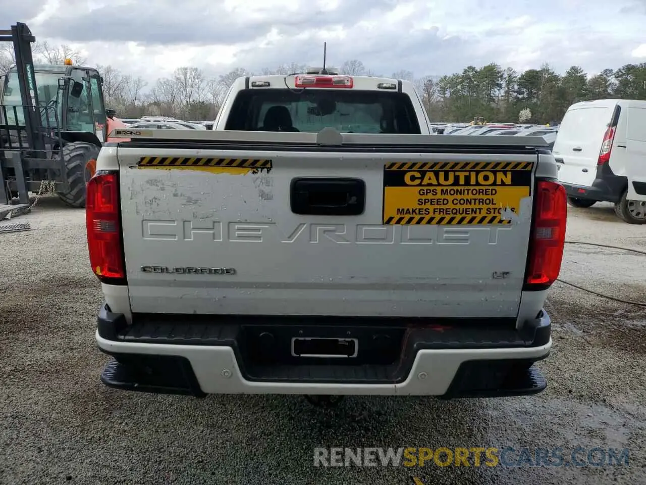 6 fotografías del automóvil dañado 1GCHSCEAXN1117537 CHEVROLET COLORADO 2022