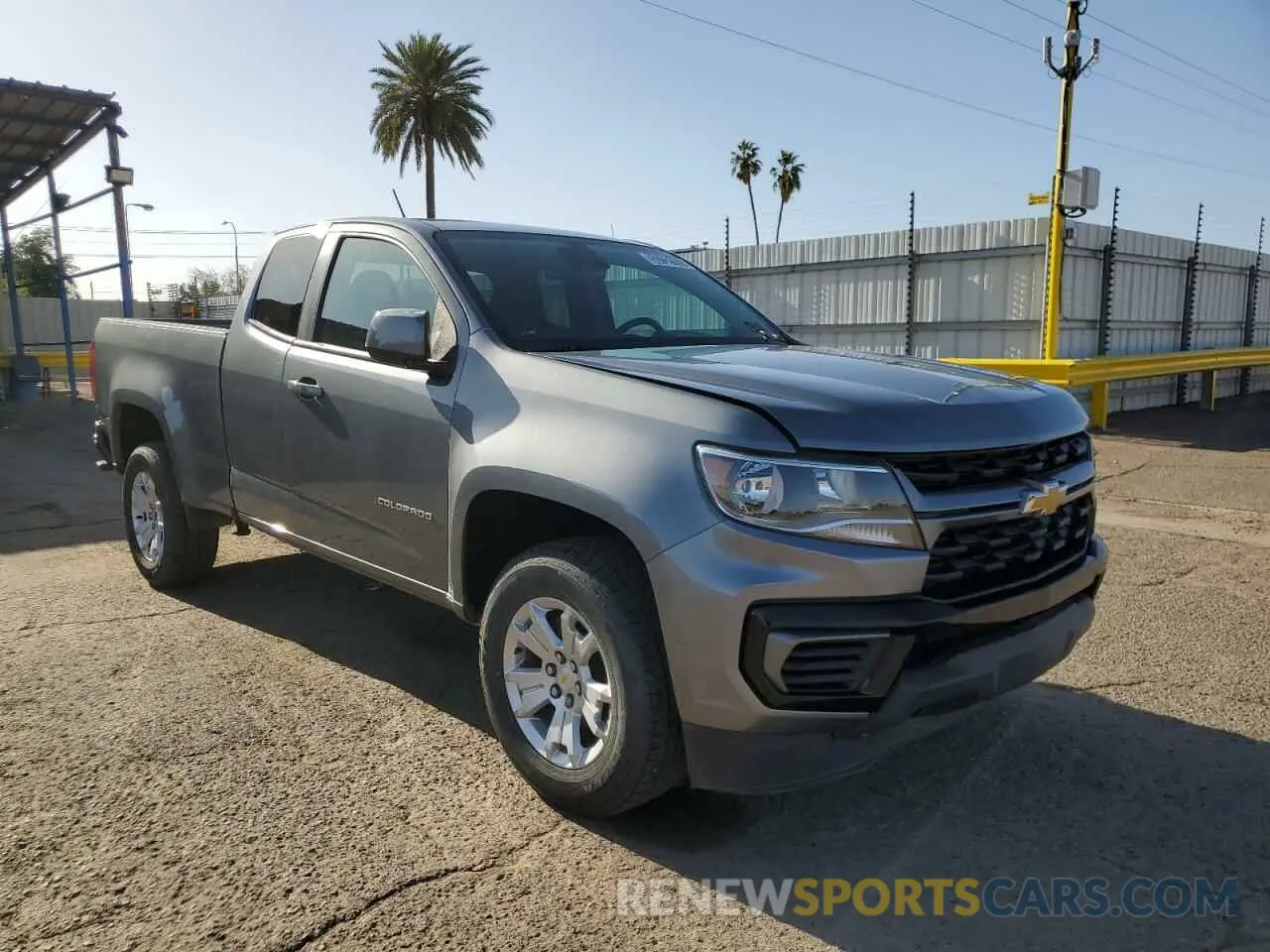 1 fotografías del automóvil dañado 1GCHSCEAXN1156483 CHEVROLET COLORADO 2022
