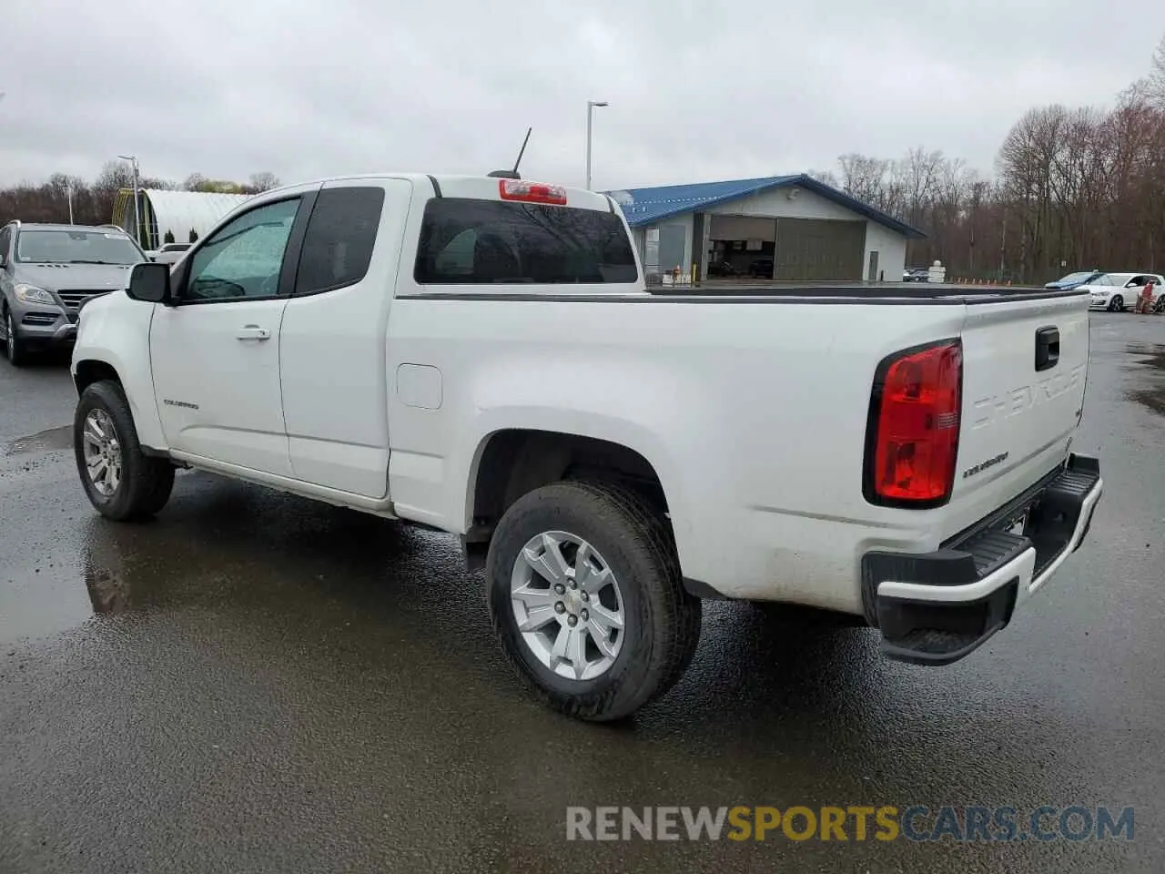 2 fotografías del automóvil dañado 1GCHSCEAXN1231487 CHEVROLET COLORADO 2022