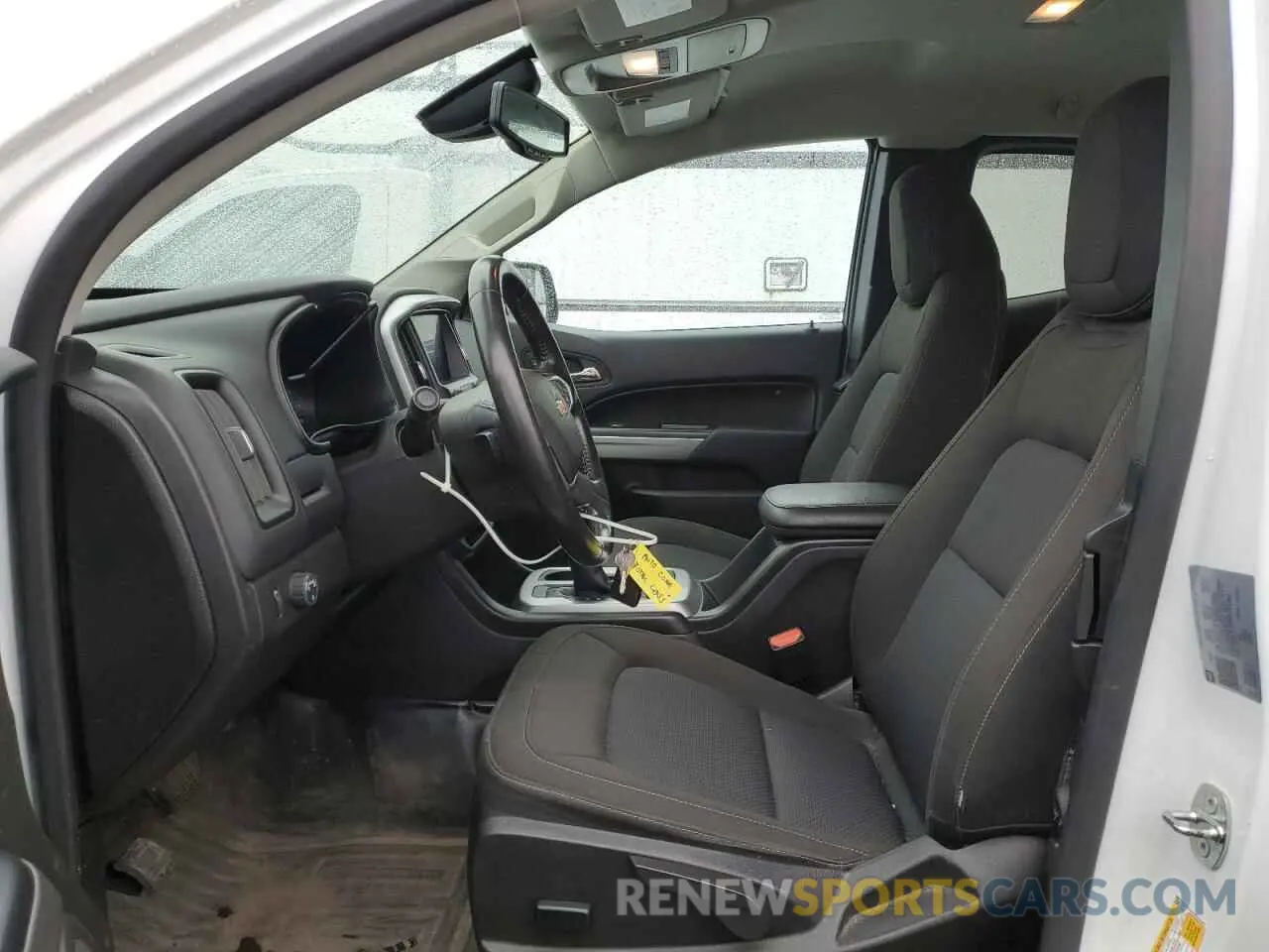 7 fotografías del automóvil dañado 1GCHSCEAXN1231487 CHEVROLET COLORADO 2022