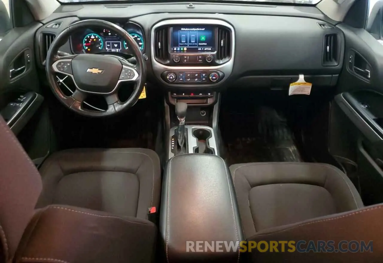8 fotografías del automóvil dañado 1GCHSCEAXN1231487 CHEVROLET COLORADO 2022