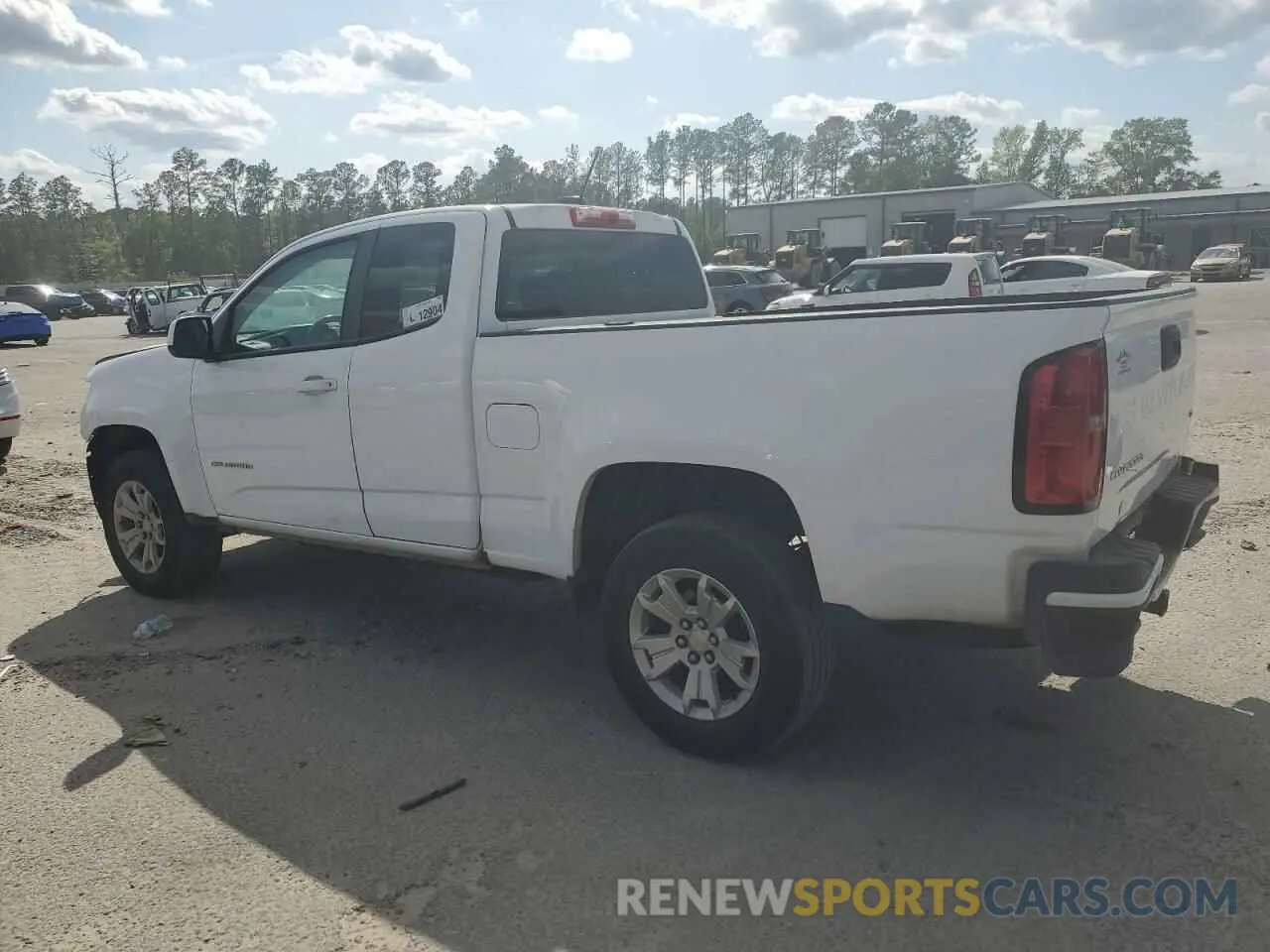 2 fotografías del automóvil dañado 1GCHSCEN0N1107201 CHEVROLET COLORADO 2022
