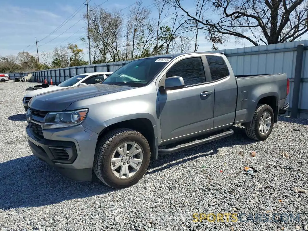 1 fotografías del automóvil dañado 1GCHSCEN1N1106025 CHEVROLET COLORADO 2022