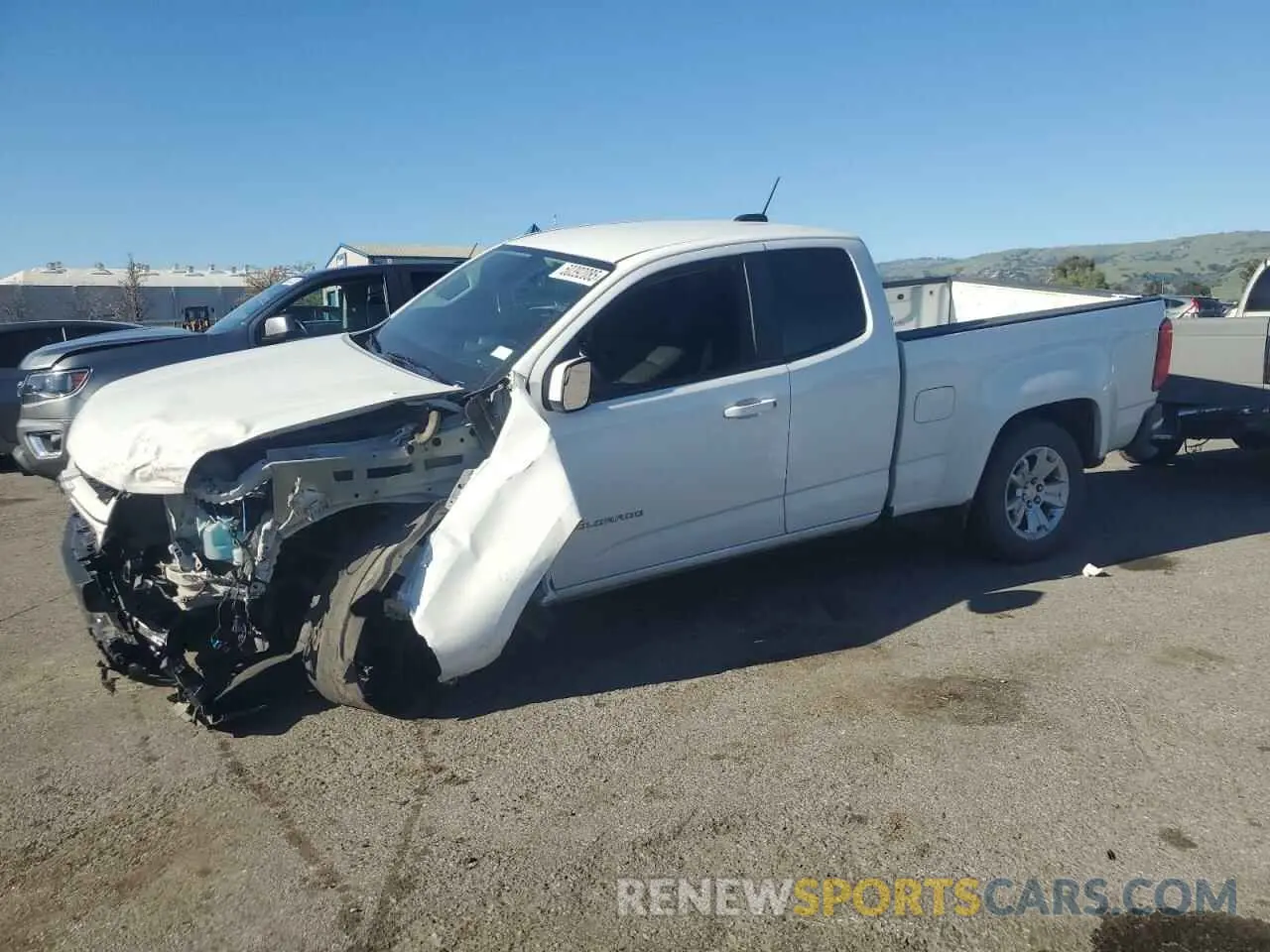1 fotografías del automóvil dañado 1GCHSCEN4N1241502 CHEVROLET COLORADO 2022
