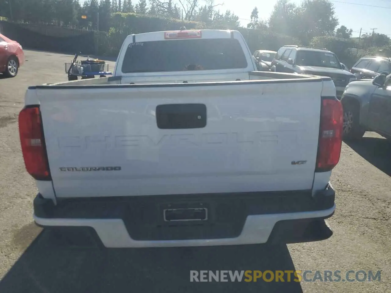 6 fotografías del automóvil dañado 1GCHSCEN4N1241502 CHEVROLET COLORADO 2022