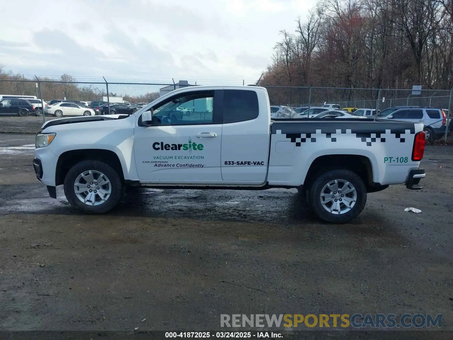 14 fotografías del automóvil dañado 1GCHSCEN6N1128845 CHEVROLET COLORADO 2022
