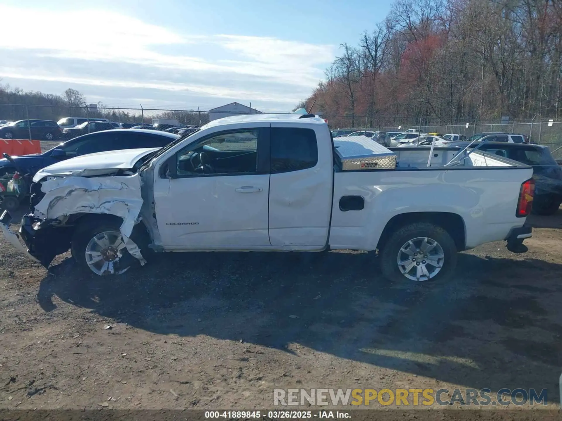 13 fotografías del automóvil dañado 1GCHSCEN7N1241655 CHEVROLET COLORADO 2022