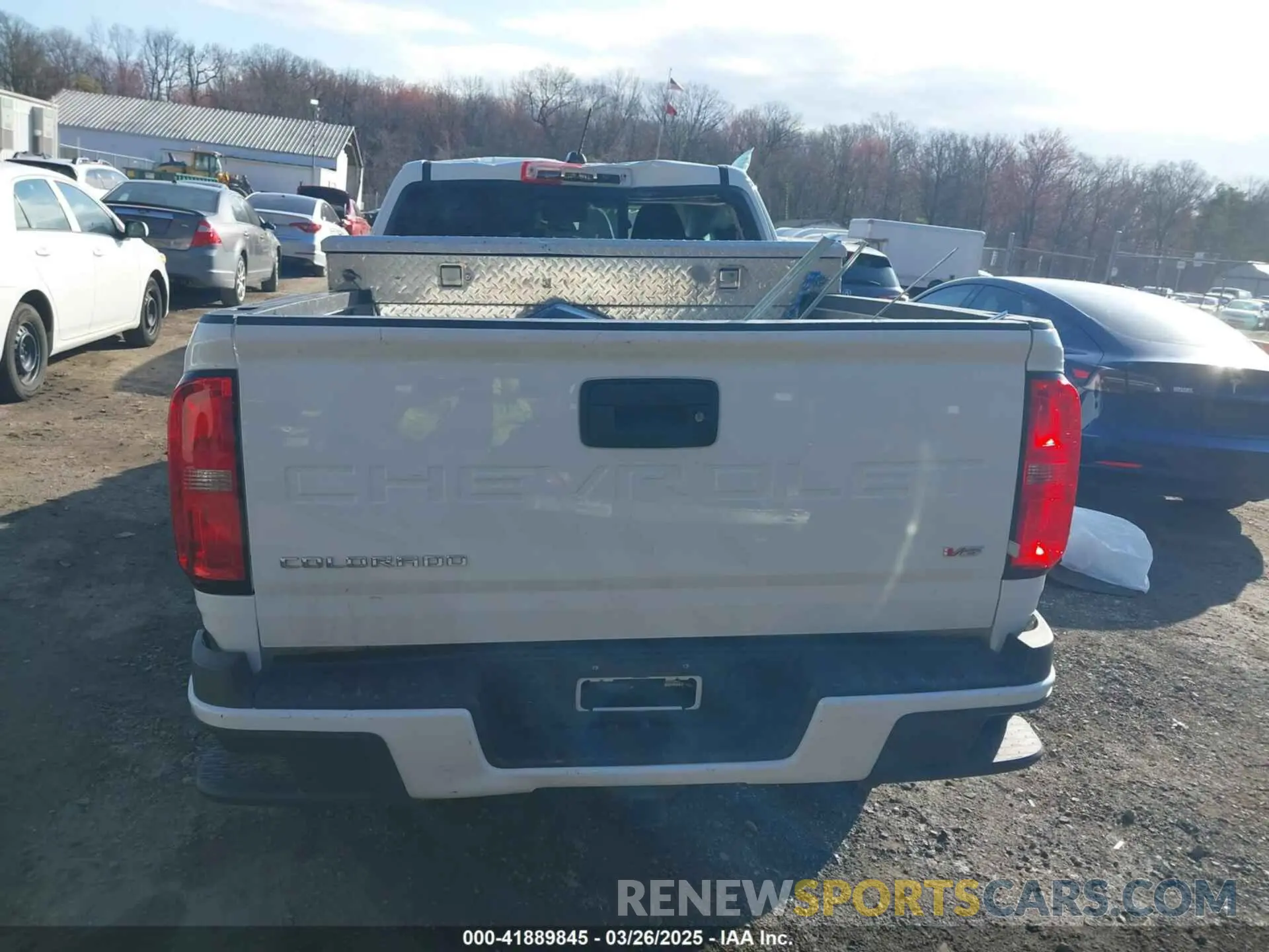15 fotografías del automóvil dañado 1GCHSCEN7N1241655 CHEVROLET COLORADO 2022