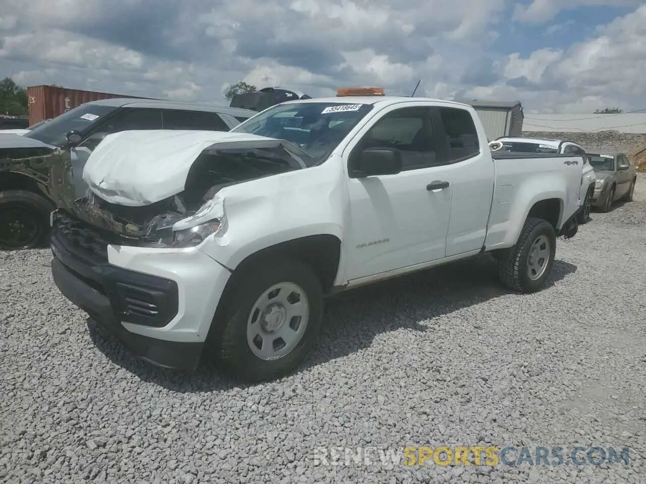 1 fotografías del automóvil dañado 1GCHTBEA3N1123591 CHEVROLET COLORADO 2022