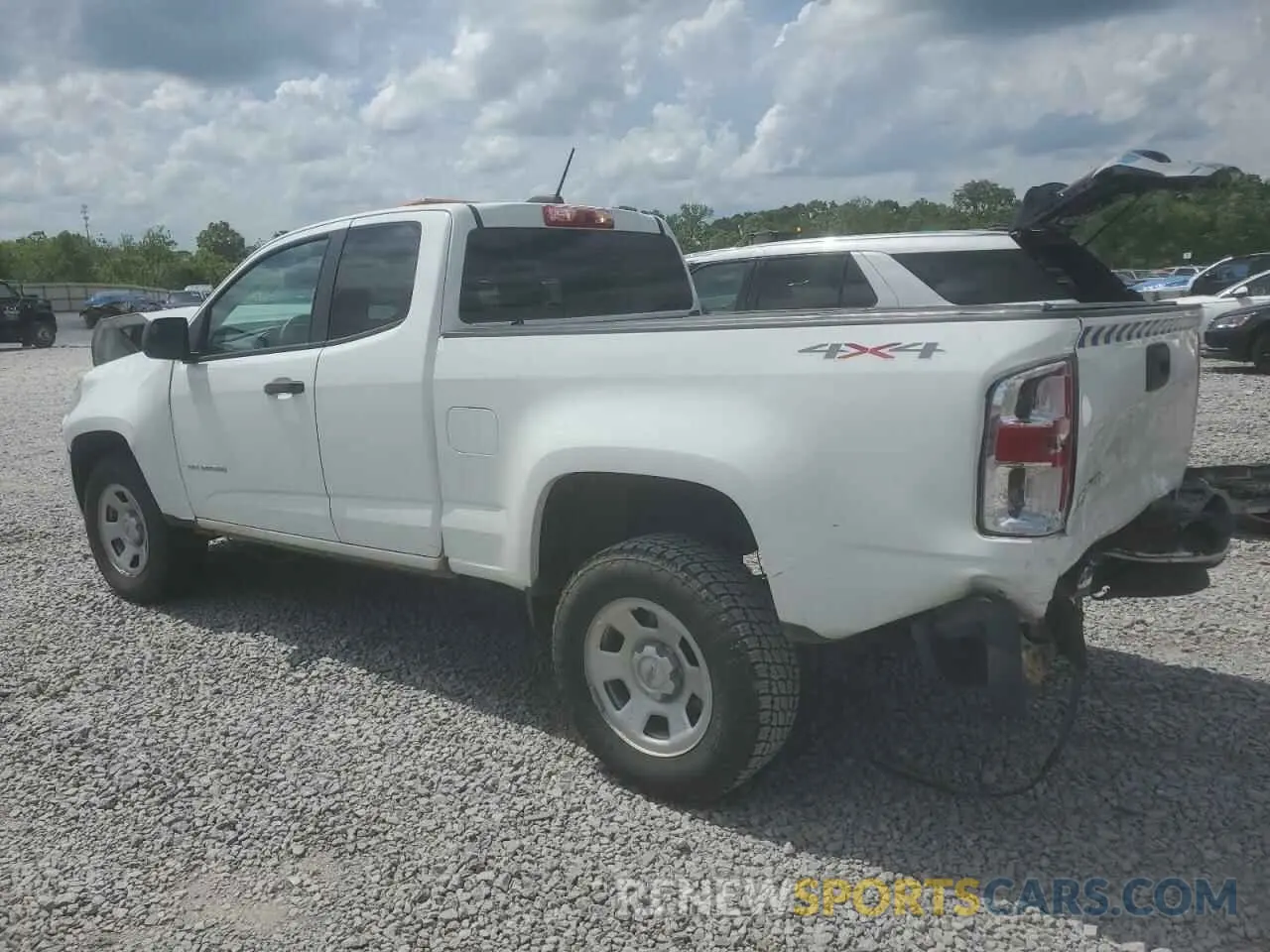 2 fotografías del automóvil dañado 1GCHTBEA3N1123591 CHEVROLET COLORADO 2022