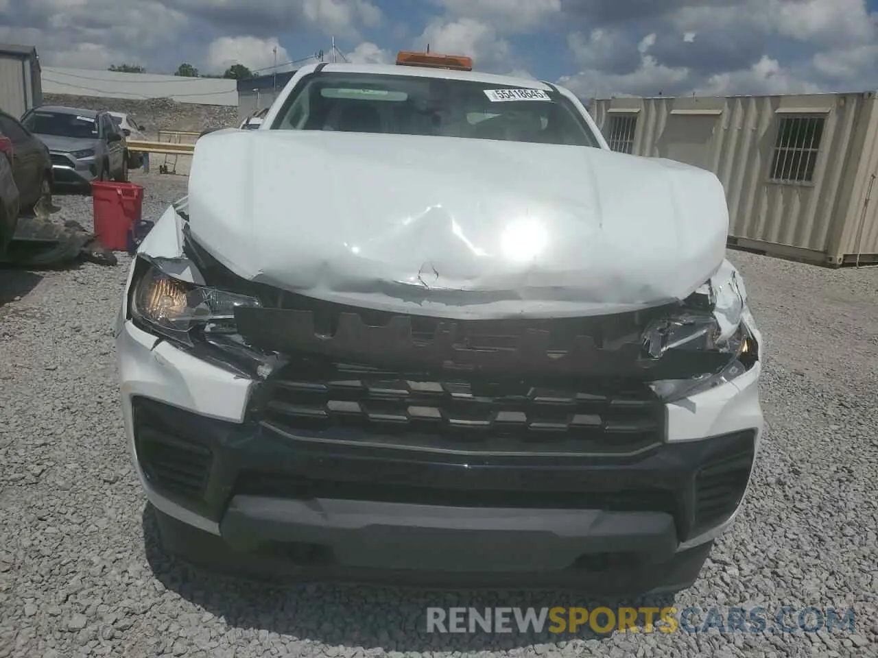 5 fotografías del automóvil dañado 1GCHTBEA3N1123591 CHEVROLET COLORADO 2022