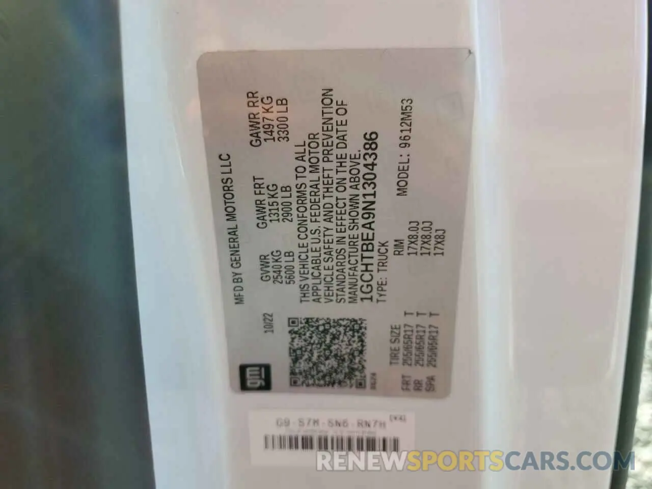 12 fotografías del automóvil dañado 1GCHTBEA9N1304386 CHEVROLET COLORADO 2022