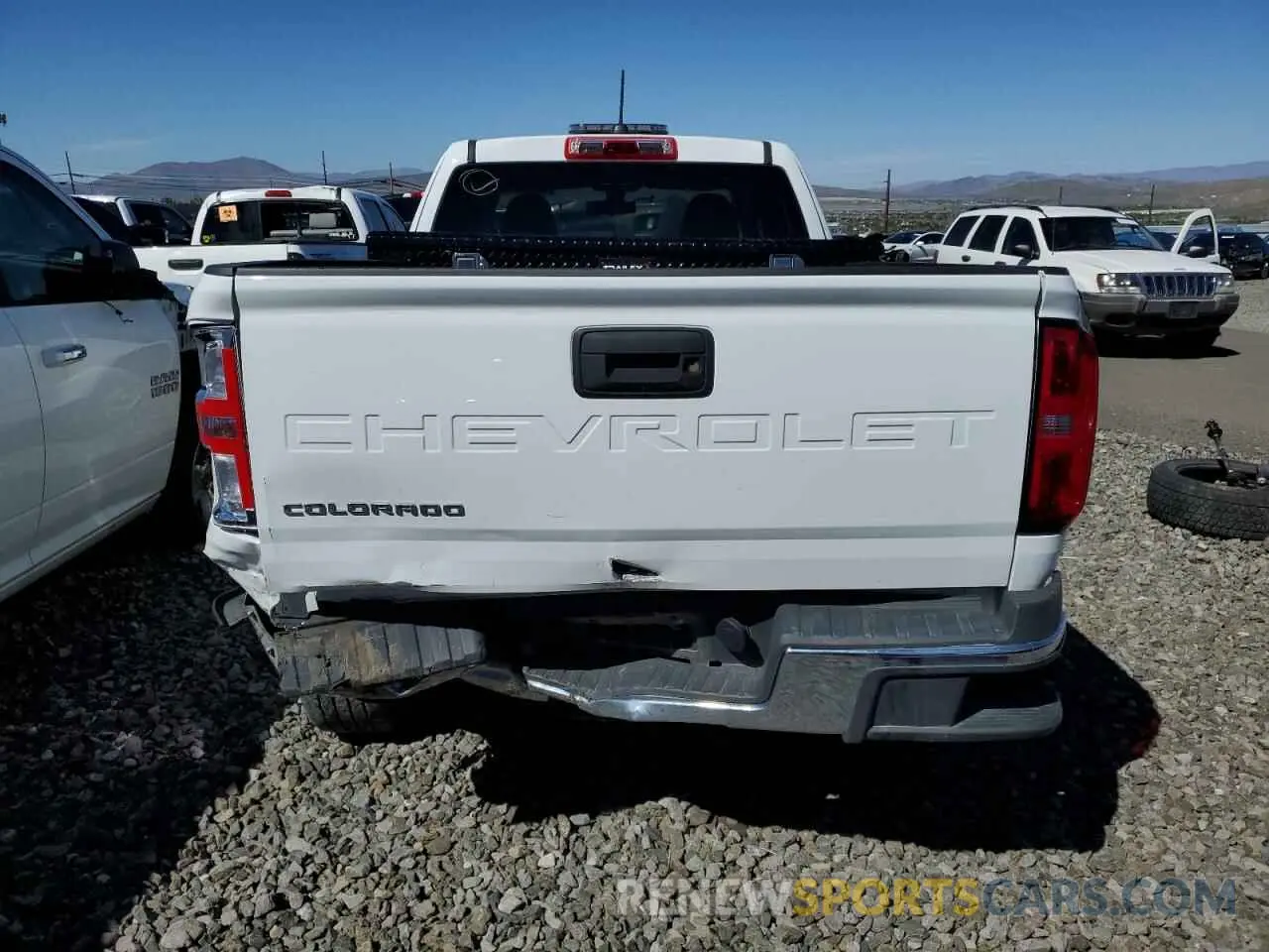 6 fotografías del automóvil dañado 1GCHTBEA9N1304386 CHEVROLET COLORADO 2022