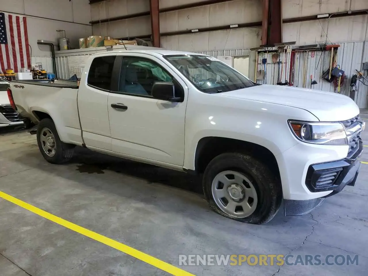 4 fotografías del automóvil dañado 1GCHTBEN8N1239517 CHEVROLET COLORADO 2022