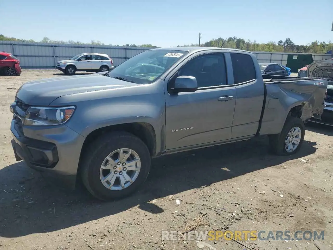 1 fotografías del automóvil dañado 1GCHTCEA8N1298831 CHEVROLET COLORADO 2022