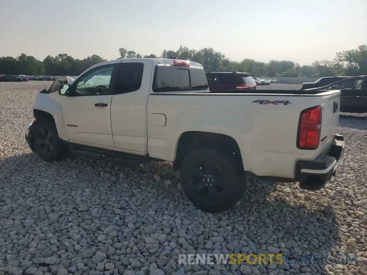 2 fotografías del automóvil dañado 1GCHTCEN0N1129406 CHEVROLET COLORADO 2022