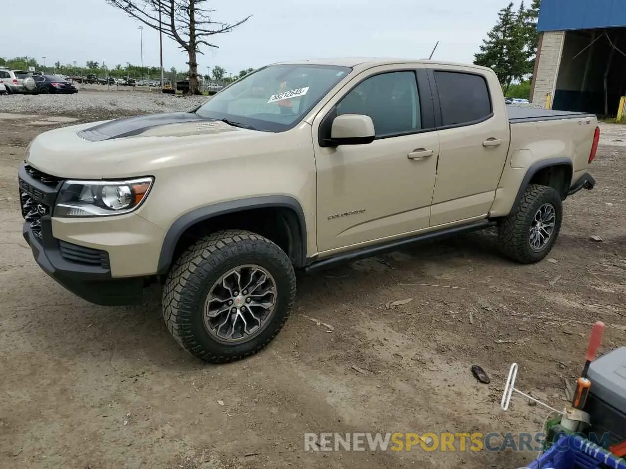 1 fotografías del automóvil dañado 1GCPTEE15N1195390 CHEVROLET COLORADO 2022