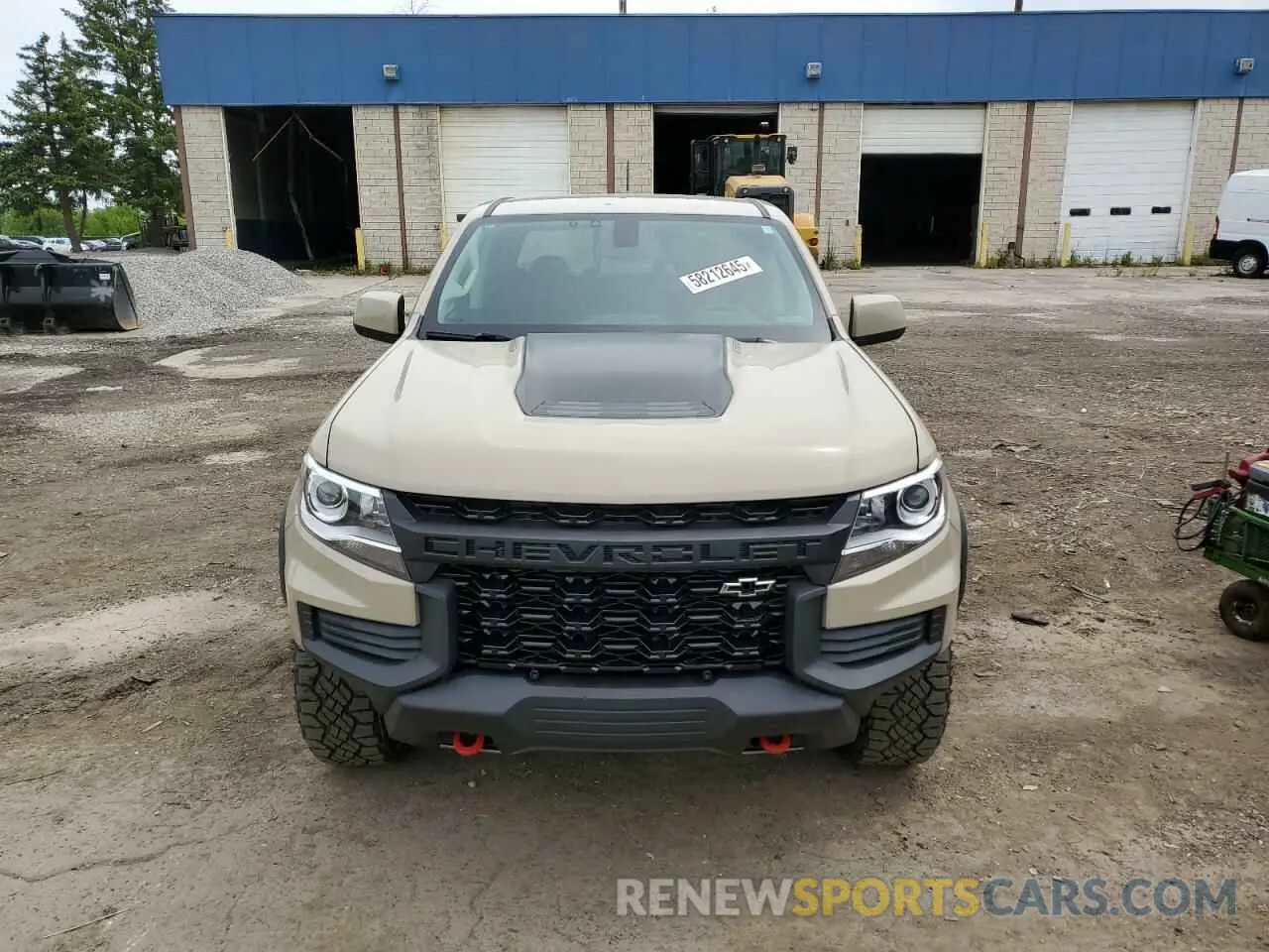 5 fotografías del automóvil dañado 1GCPTEE15N1195390 CHEVROLET COLORADO 2022
