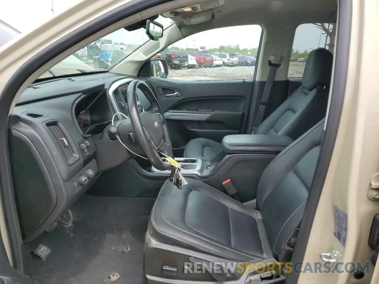 7 fotografías del automóvil dañado 1GCPTEE15N1195390 CHEVROLET COLORADO 2022
