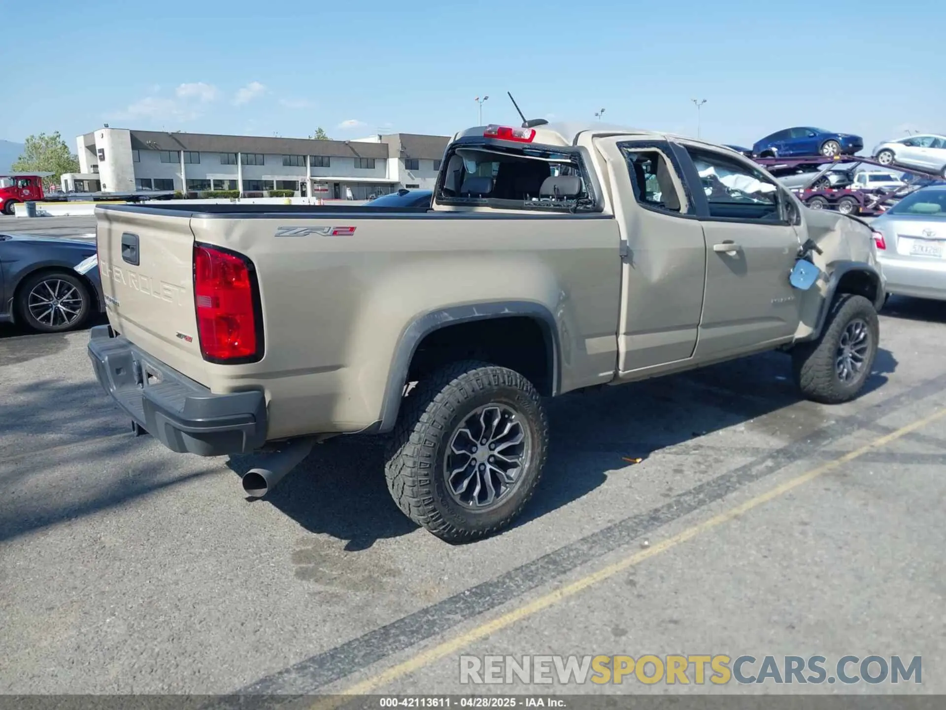 4 fotografías del automóvil dañado 1GCRTEE19N1204469 CHEVROLET COLORADO 2022
