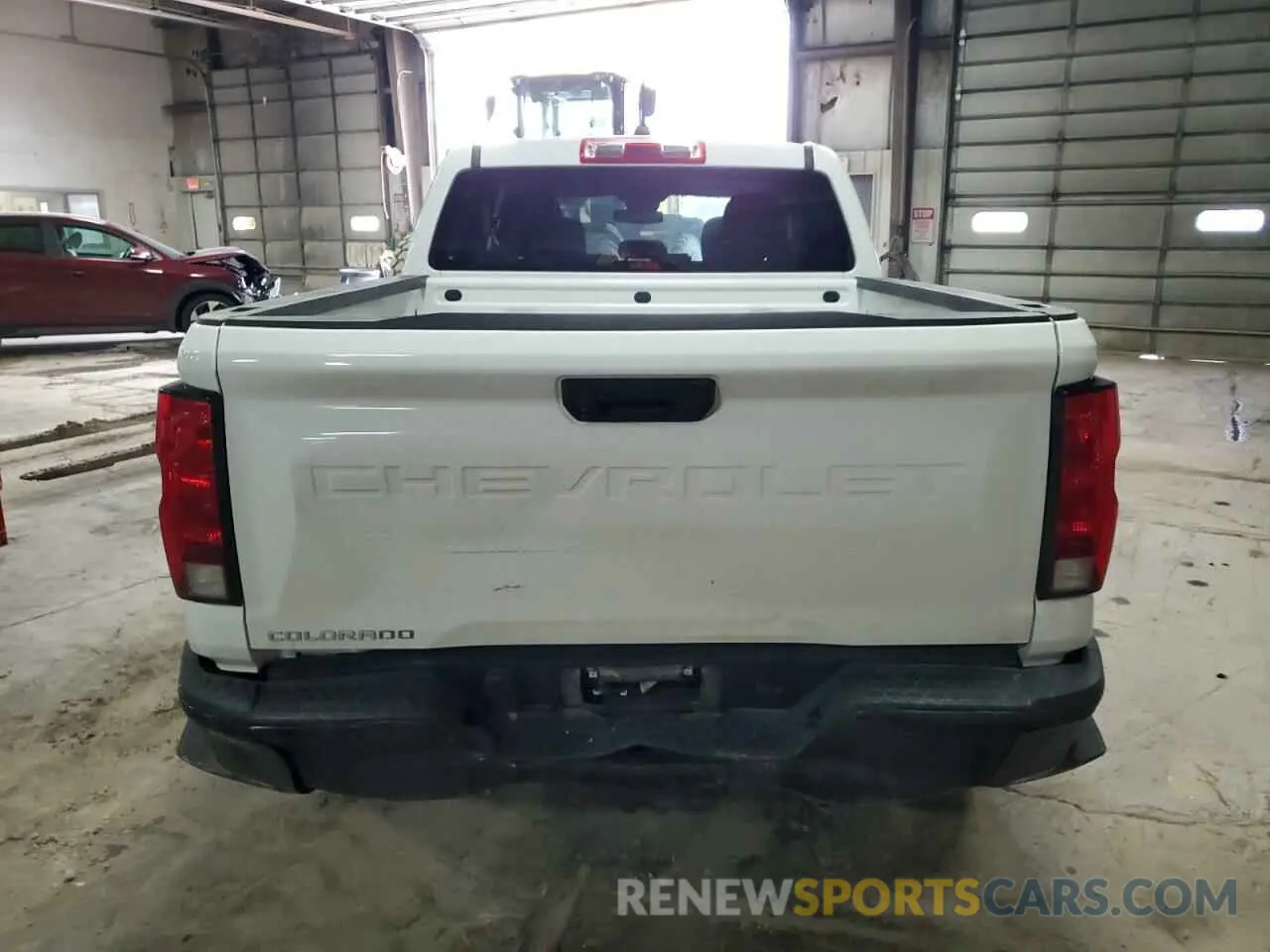 6 fotografías del automóvil dañado 1GCGSBEC2P1264171 CHEVROLET COLORADO 2023