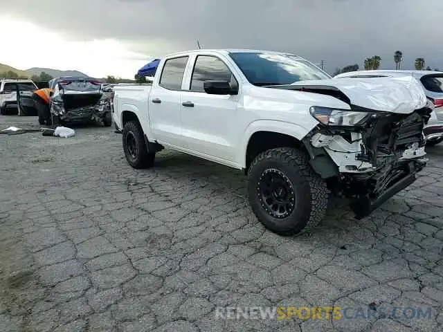 11 fotografías del automóvil dañado 1GCGSBEC8P1134119 CHEVROLET COLORADO 2023