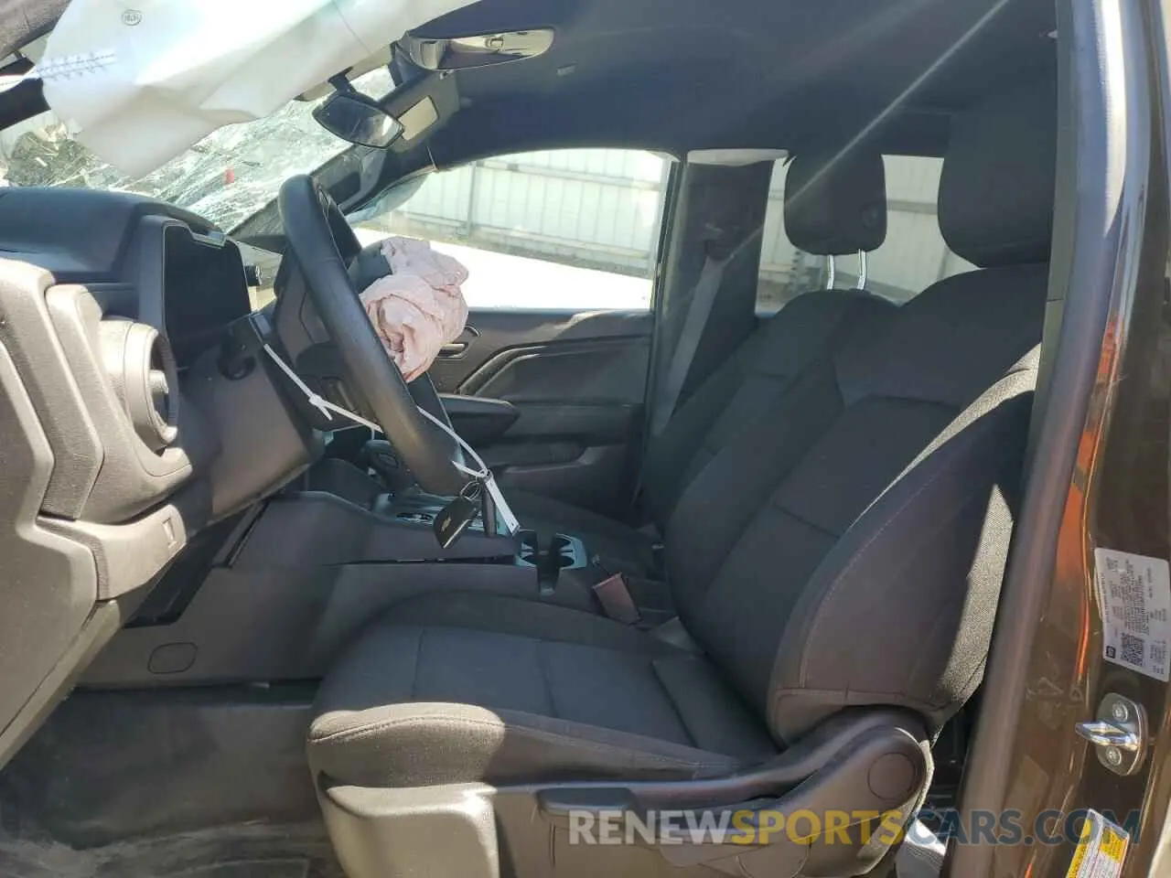 7 fotografías del automóvil dañado 1GCGSBEC8P1172899 CHEVROLET COLORADO 2023