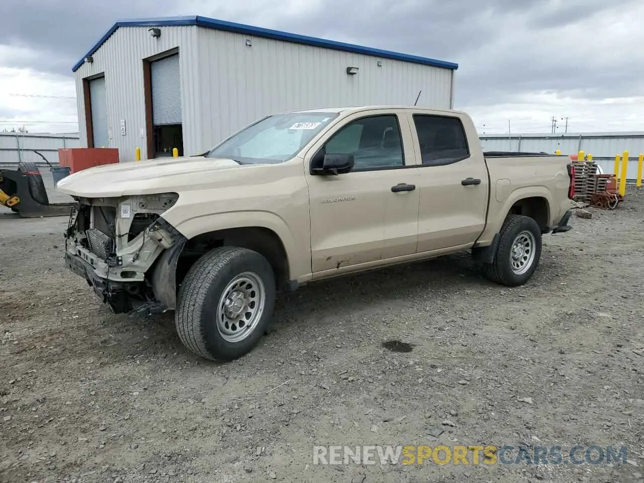 1 fotografías del automóvil dañado 1GCGSBEC8P1176533 CHEVROLET COLORADO 2023