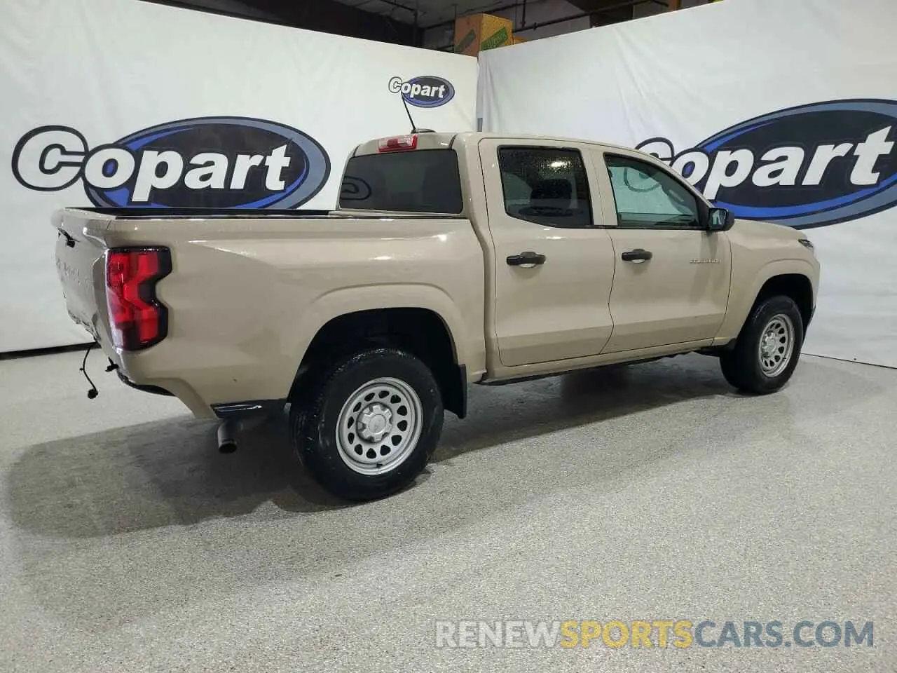 3 fotografías del automóvil dañado 1GCGSBEC8P1178346 CHEVROLET COLORADO 2023