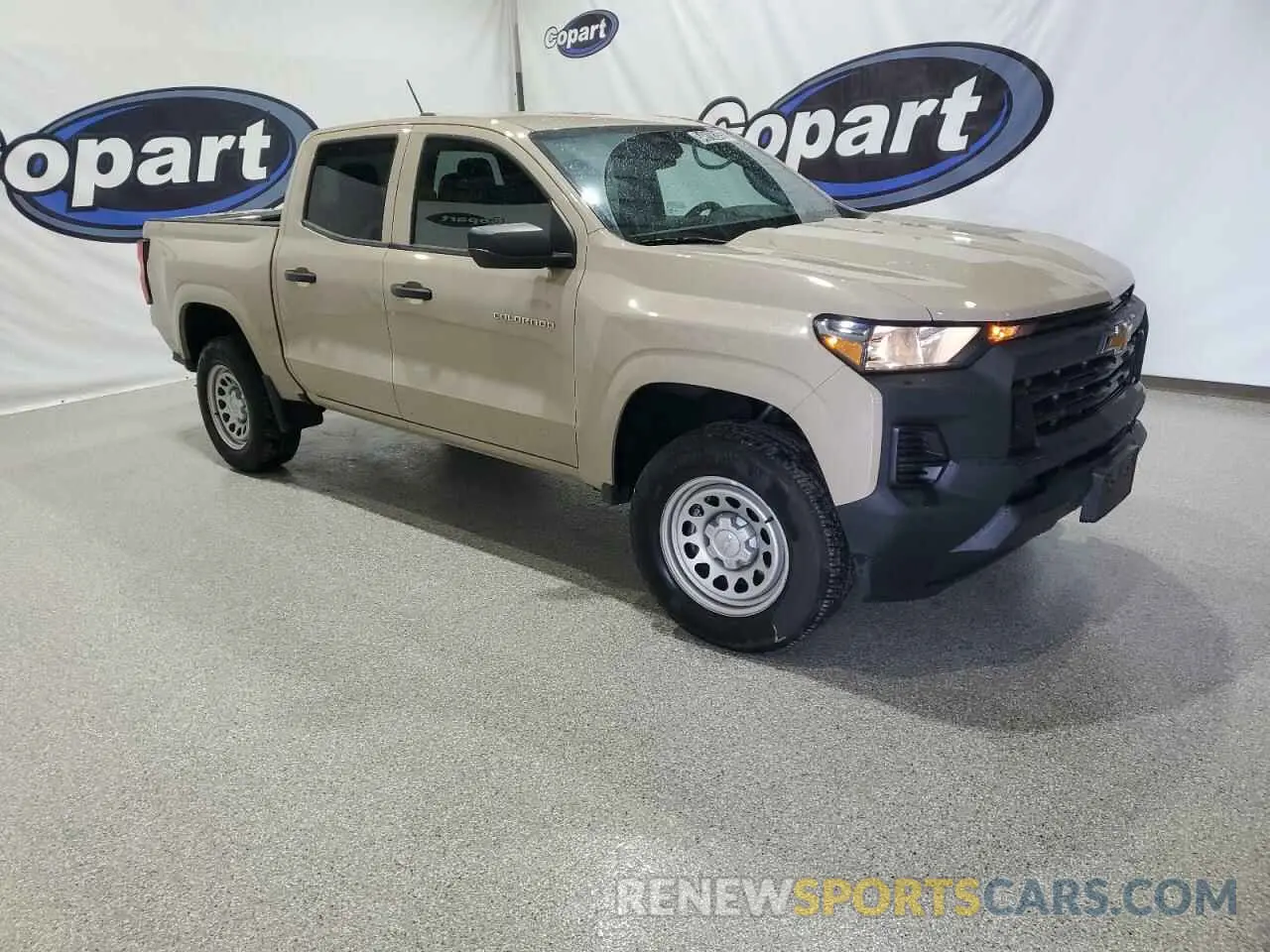 4 fotografías del automóvil dañado 1GCGSBEC8P1178346 CHEVROLET COLORADO 2023