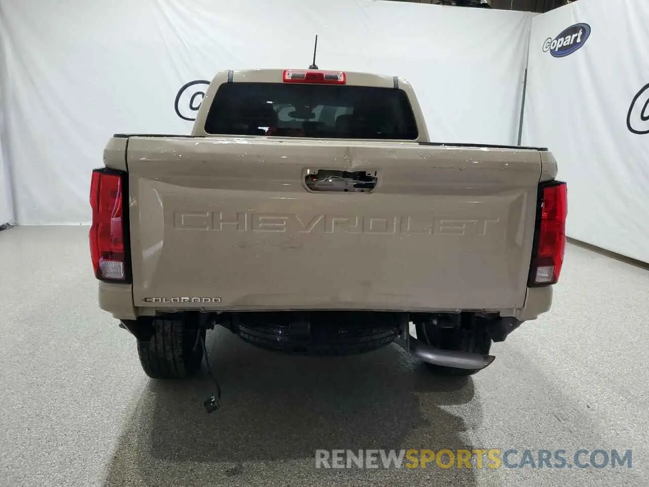 6 fotografías del automóvil dañado 1GCGSBEC8P1178346 CHEVROLET COLORADO 2023