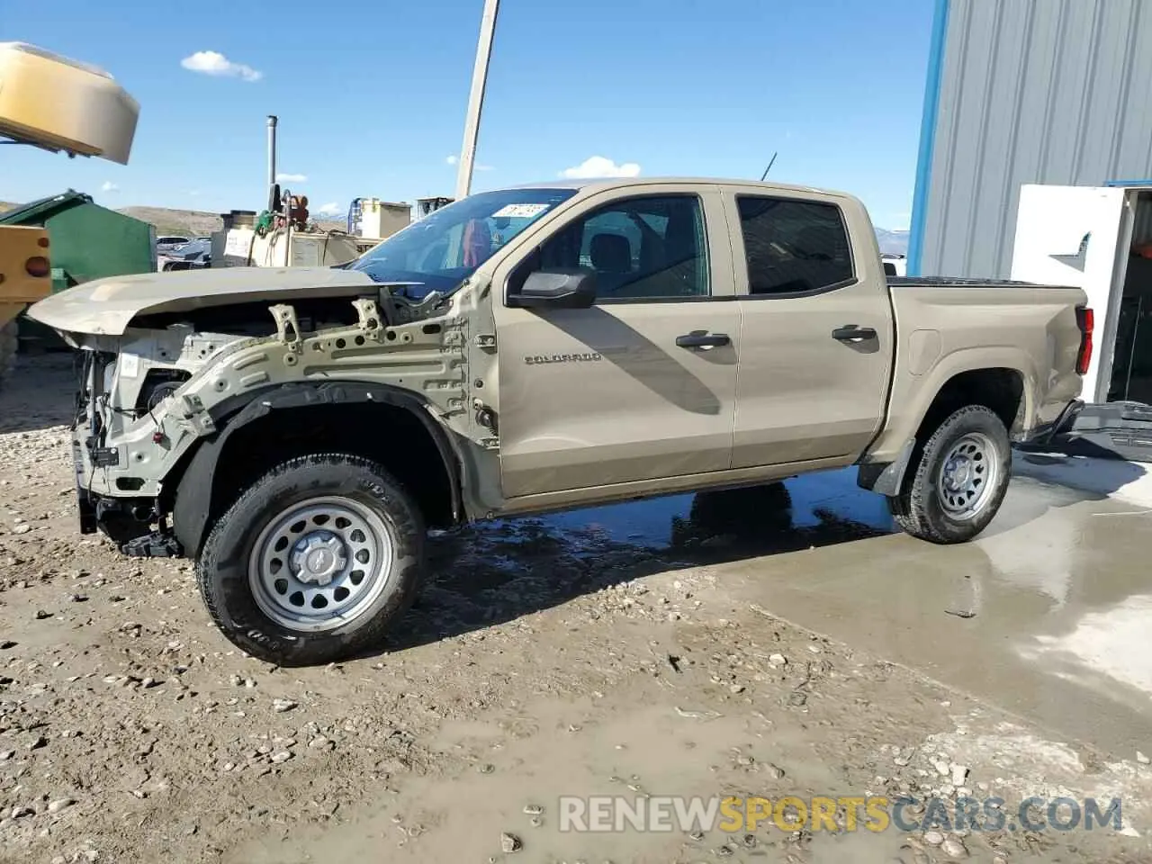 1 fotografías del automóvil dañado 1GCGSBEC8P1260447 CHEVROLET COLORADO 2023