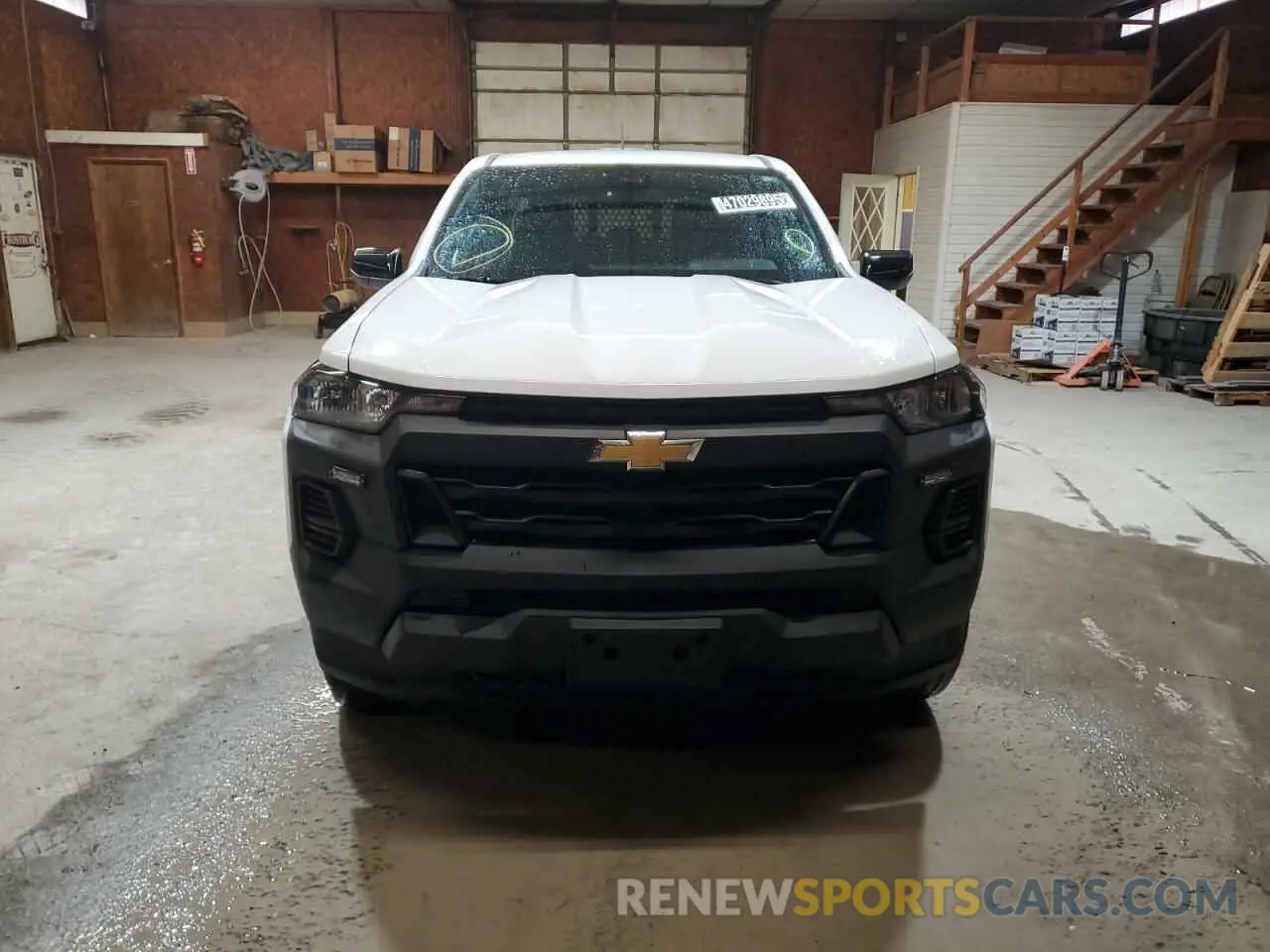 5 fotografías del automóvil dañado 1GCGTBEC2P1205358 CHEVROLET COLORADO 2023