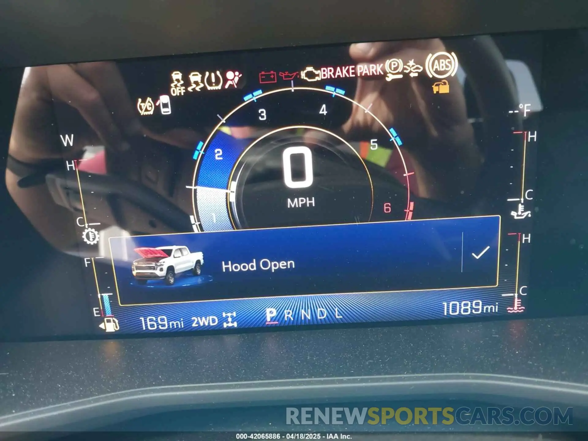 7 fotografías del automóvil dañado 1GCGTBECXP1187594 CHEVROLET COLORADO 2023