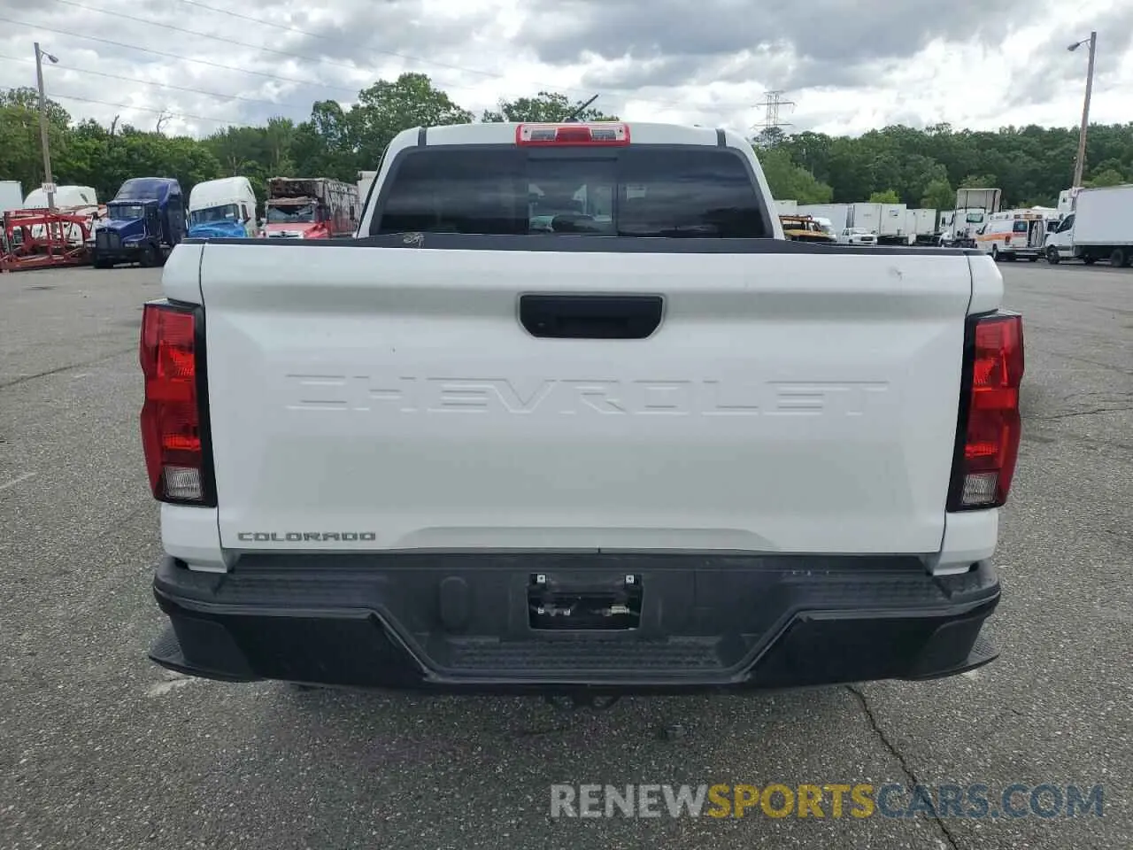 6 fotografías del automóvil dañado 1GCPSBEK0P1180499 CHEVROLET COLORADO 2023