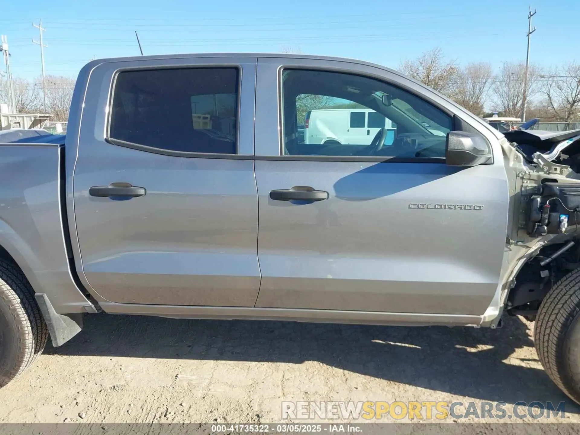 14 fotografías del automóvil dañado 1GCPSBEK4P1268746 CHEVROLET COLORADO 2023