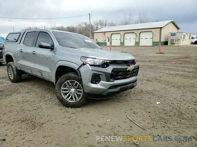 10 fotografías del automóvil dañado 1GCPSCEK2P1232513 CHEVROLET COLORADO 2023