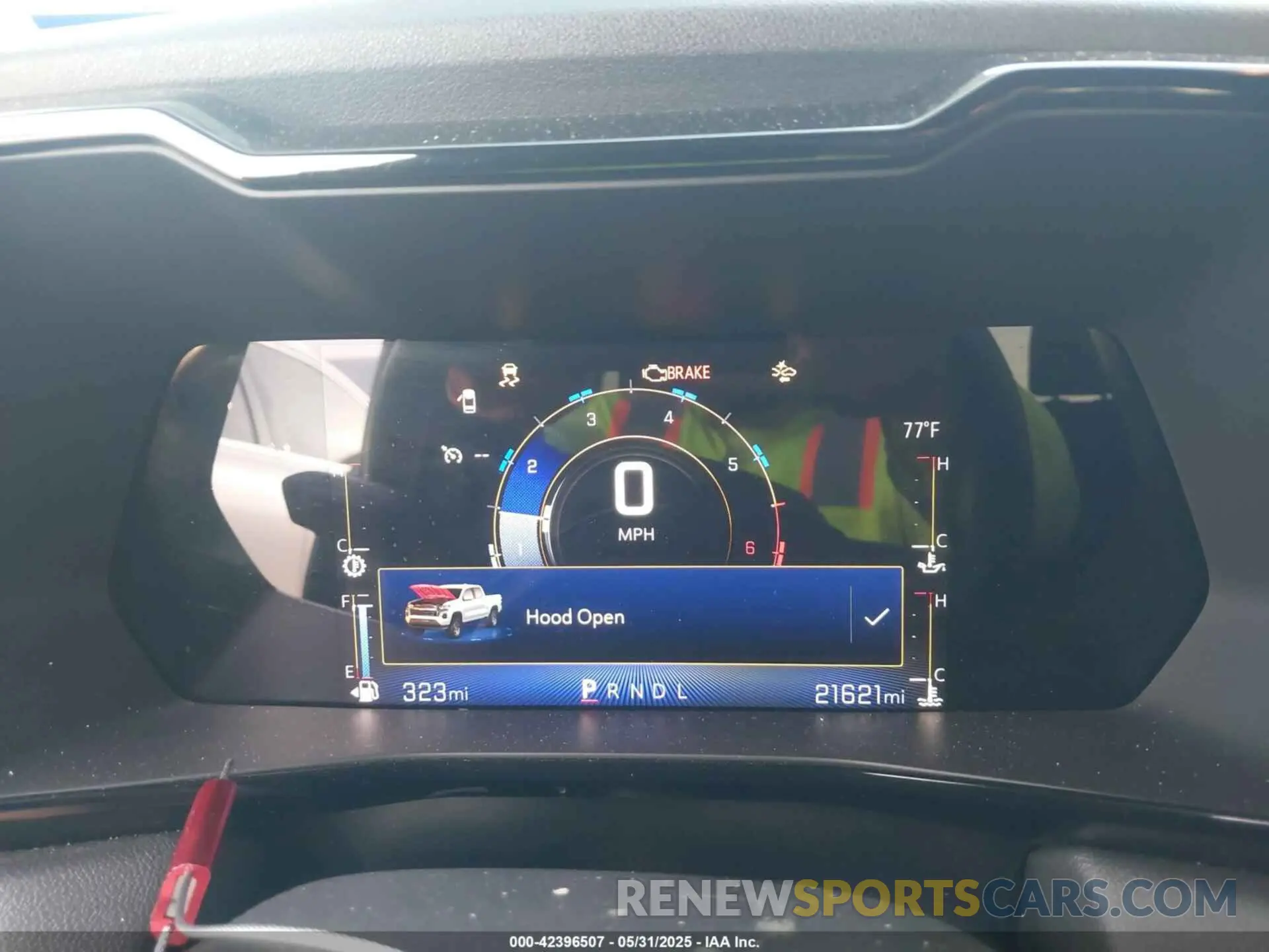 7 fotografías del automóvil dañado 1GCPSCEK3P1131688 CHEVROLET COLORADO 2023