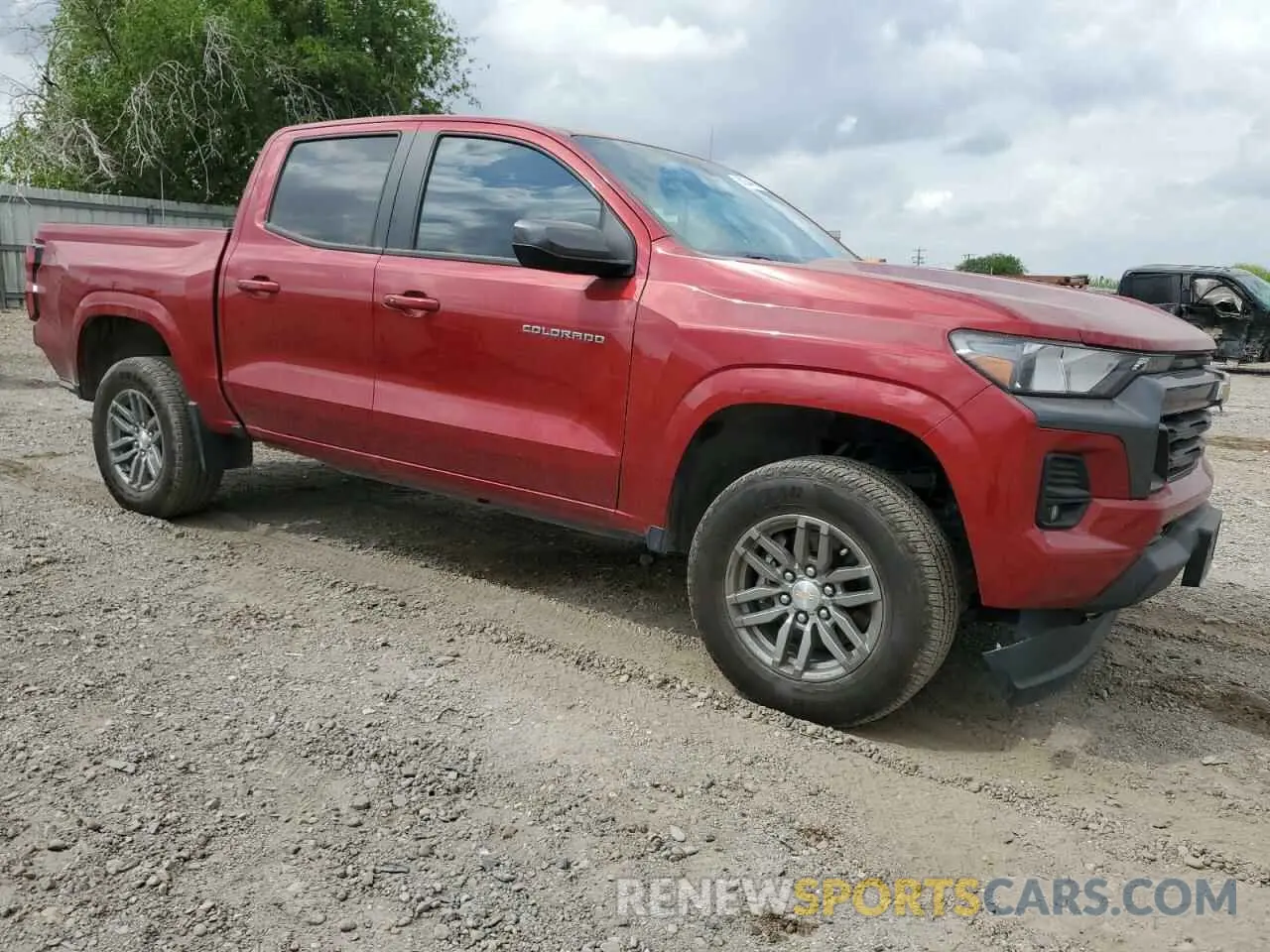 4 fotografías del automóvil dañado 1GCPSCEK3P1227031 CHEVROLET COLORADO 2023