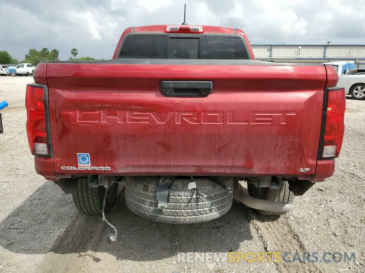 6 fotografías del automóvil dañado 1GCPSCEK3P1227031 CHEVROLET COLORADO 2023
