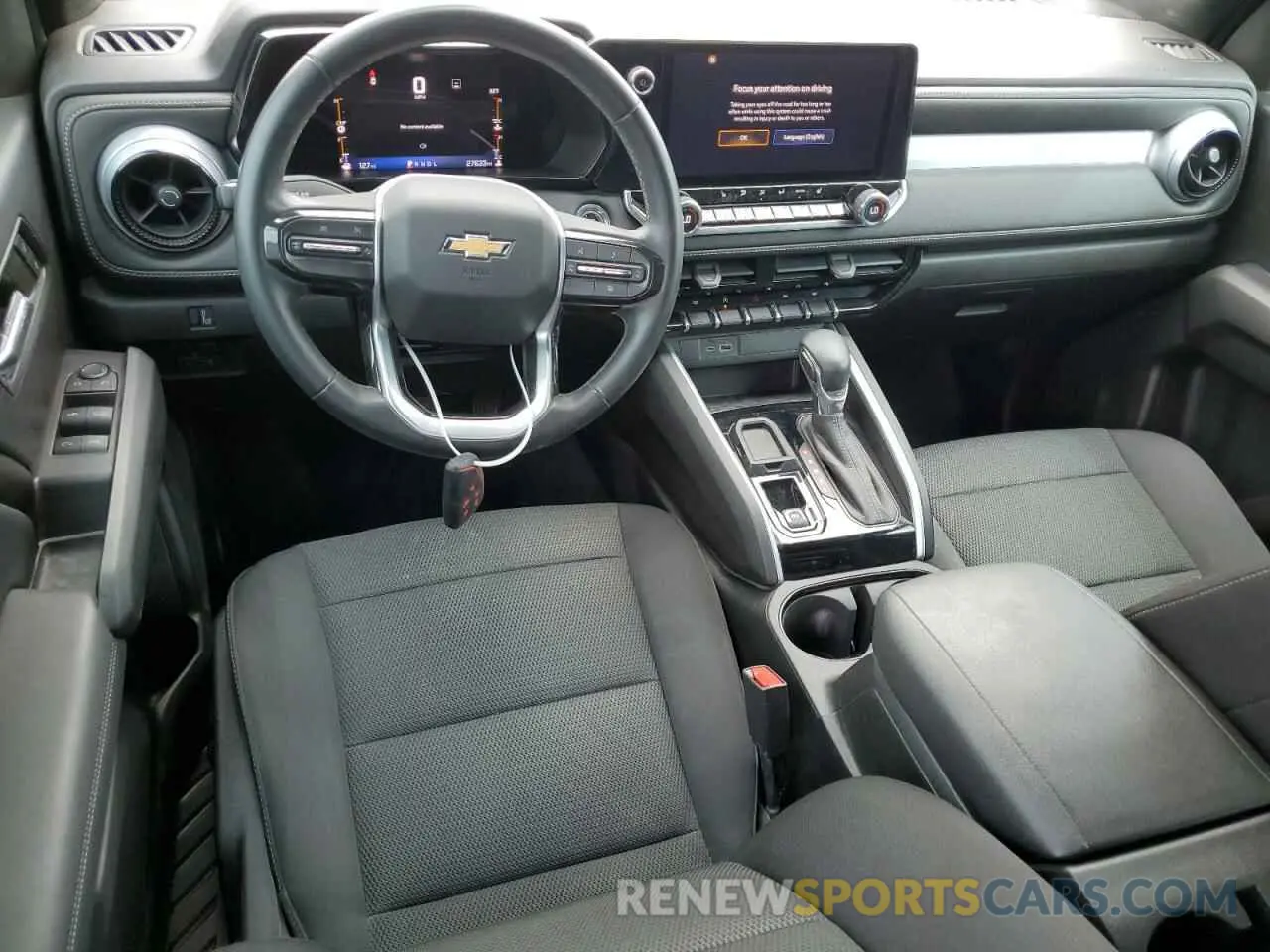 8 fotografías del automóvil dañado 1GCPSCEK3P1227031 CHEVROLET COLORADO 2023